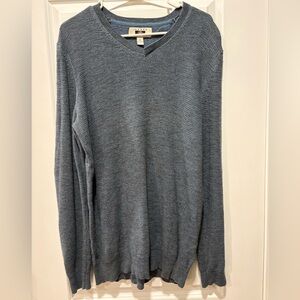 Joseph Abboud Light Blue Men’s V-Neck Sweater